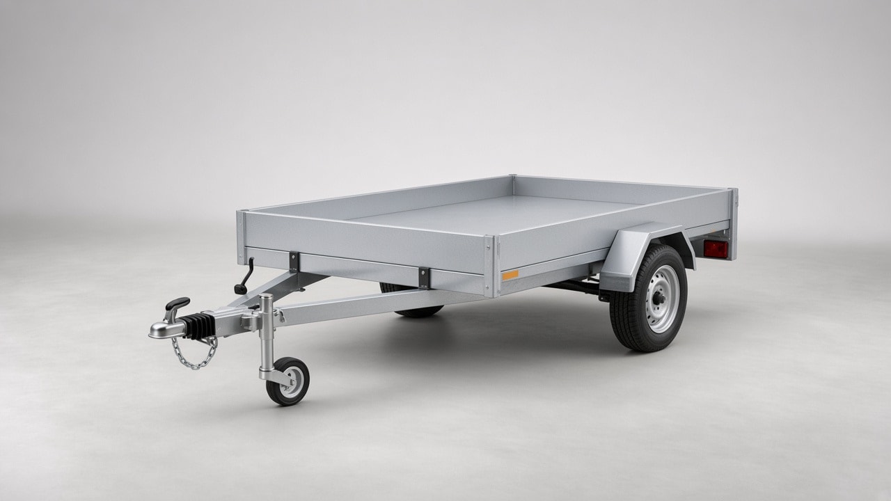 Remorcă 750 kg · 1,3×2 m